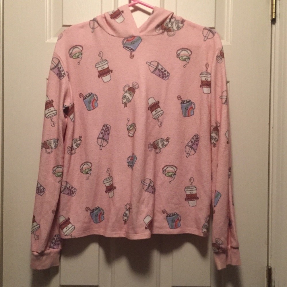 Target Art Class Boba Tea Hoodie Size XL (14/16)
